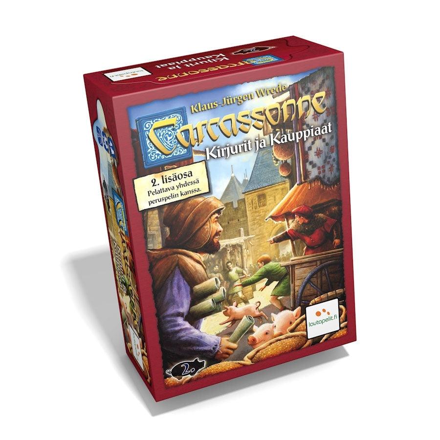 Carcassonne Kirjurit ja Kauppiaat (2. lisäosa)