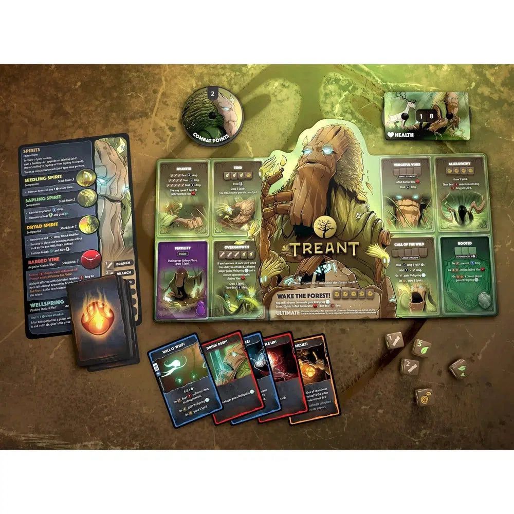 Dice Throne: Treant v. Ninja