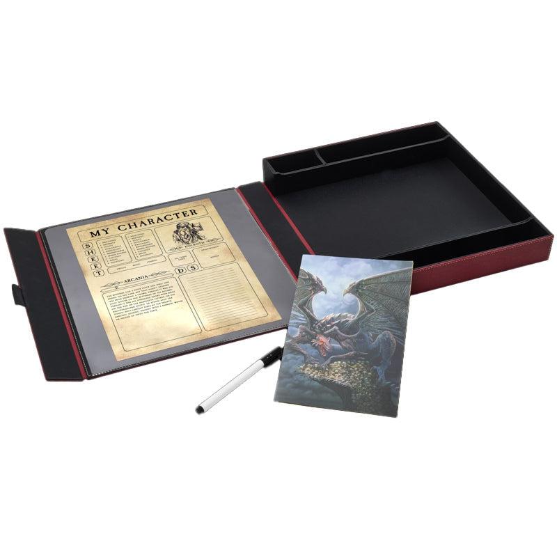 Dragon Shield Player Companion Blood Red