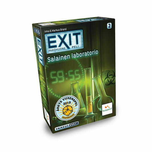 EXIT Pakohuonepeli – Salainen laboratorio