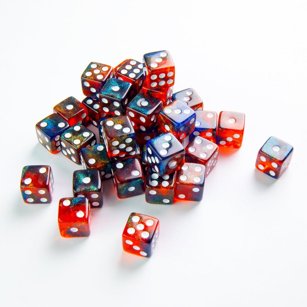 Galaxy Mars 6 DiceSet 16mm (12)