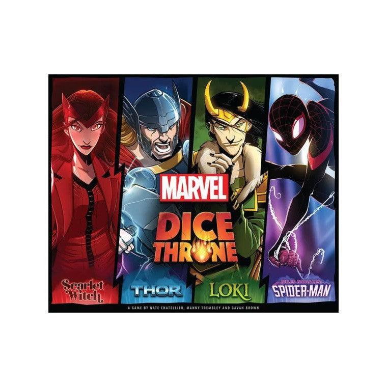 Marvel Dice Throne - Scarlet Witch, Thor, Loki, Spider-man