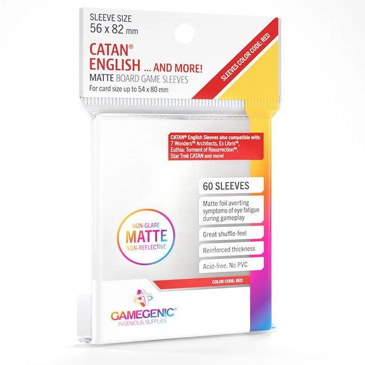 Matte Catan Sleeves 56x82 mm