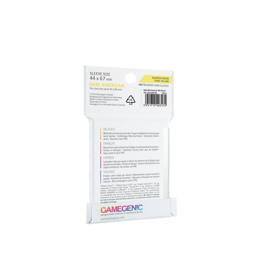Matte Mini American Sleeves 44x67 mm