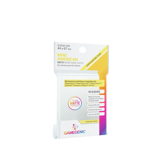 Matte Mini American Sleeves 44x67 mm