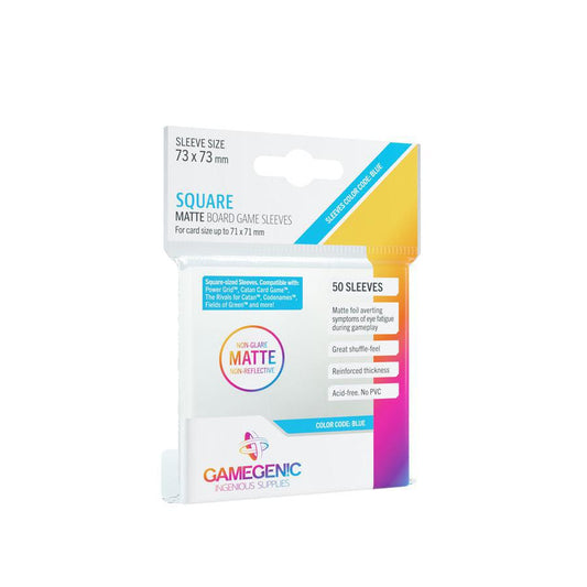 Matte Square Sleeves 73x73 mm