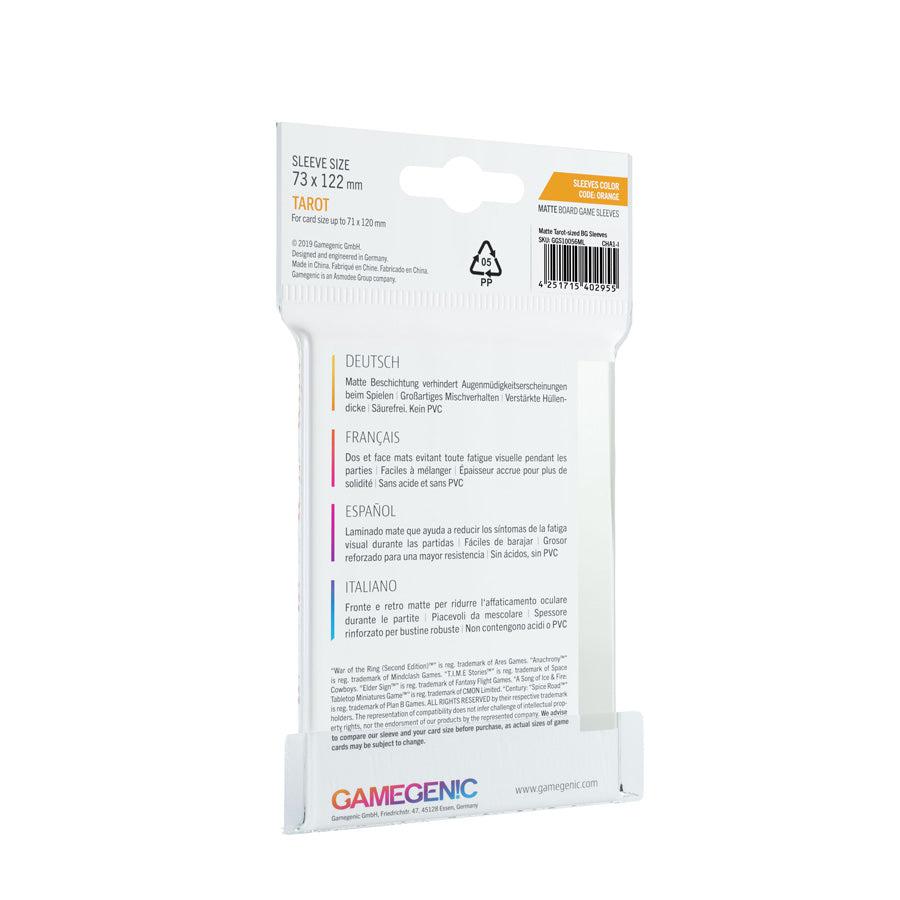 Matte Tarot Sleeves 73x122 mm