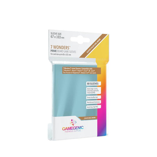 PRIME 7 Wonders Sleeves 67x103 mm