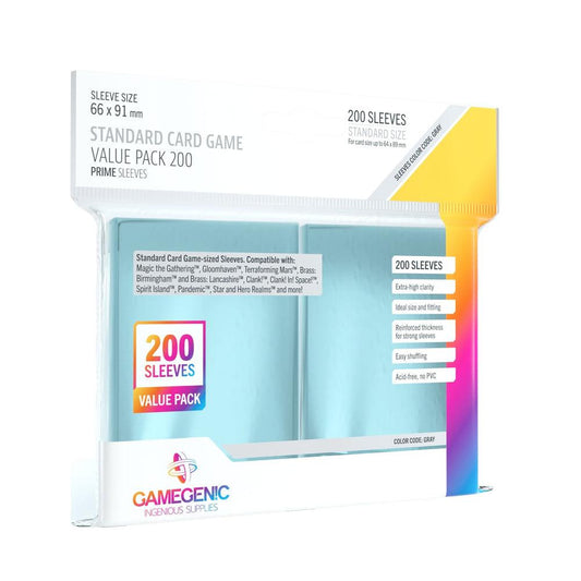 PRIME Standard Card Sleeves 66x91 mm Value Pack