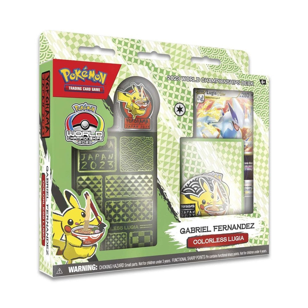 Pokemon 2023 World Championships Deck (Gabriel Fernandez, Colorless Lugia)