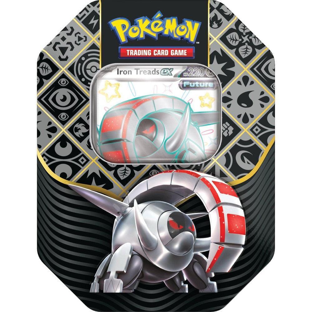 Pokemon Paldean Fates Tin Iron Treads