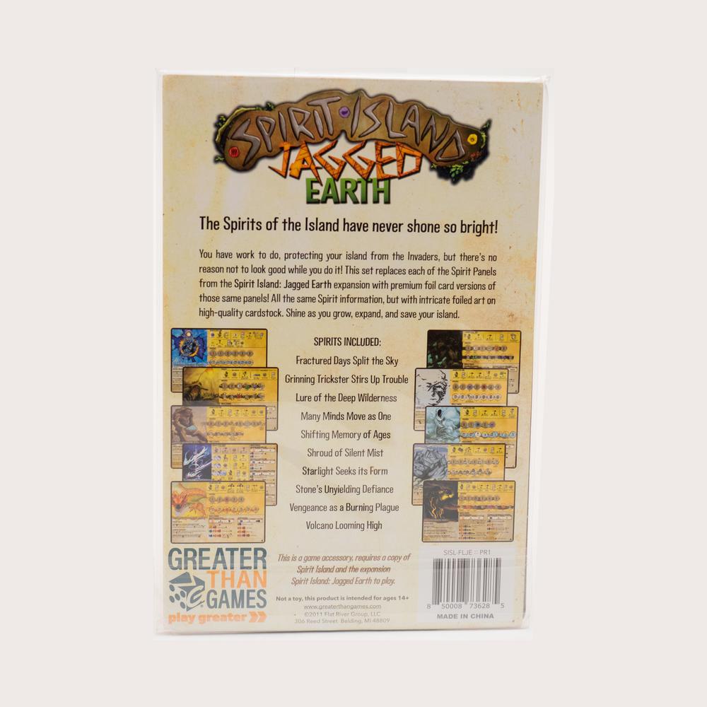 Spirit Island: Premium Foil Spirit Panels - Jagged Earth