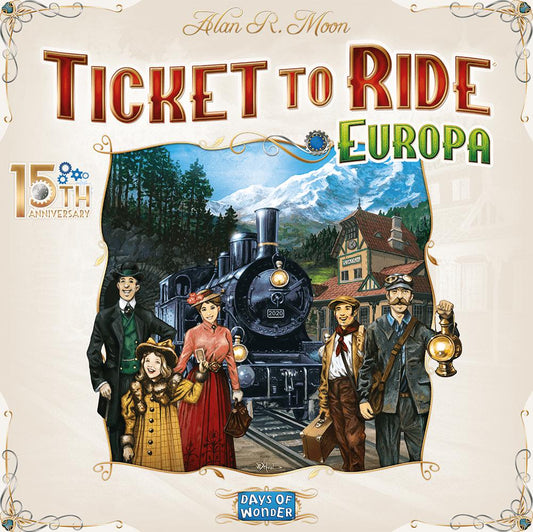 Ticket to Ride Europe 15th Anniversary (Suomi)