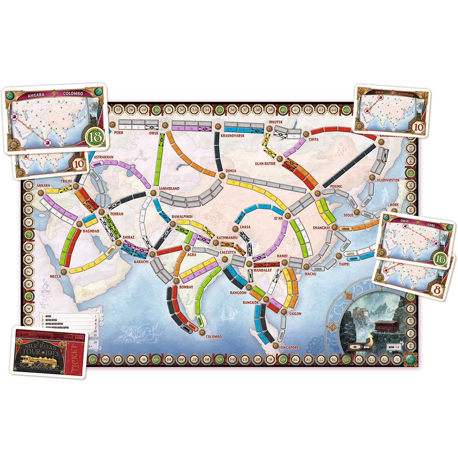 Ticket to Ride Map Collection: Volume 1 - Team Asia & Legendary Asia