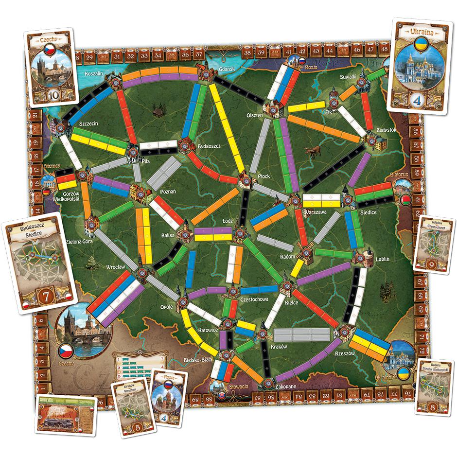 Ticket to Ride Map Collection: Volume 6½ – Poland