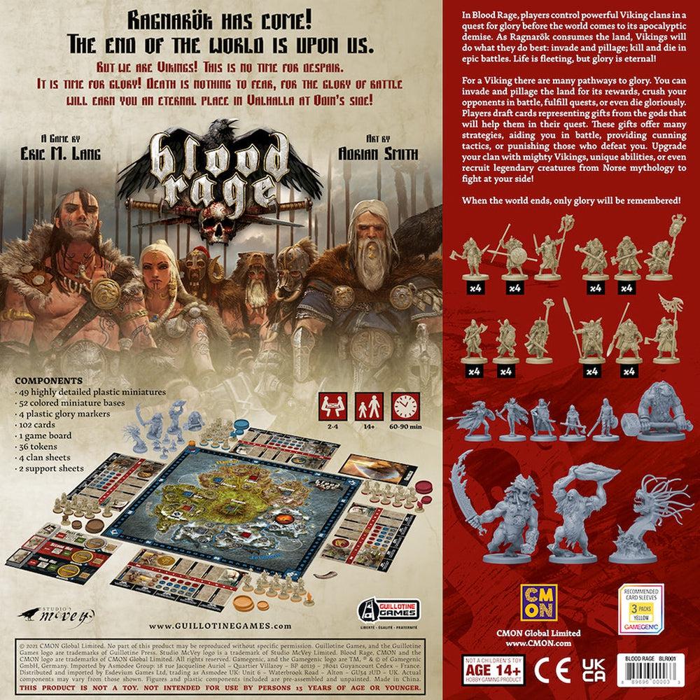 Hellgrid Blood Rage Blood Rage – Lautapelikauppa.com