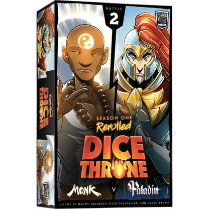 Dice Throne: Monk v. Paladin