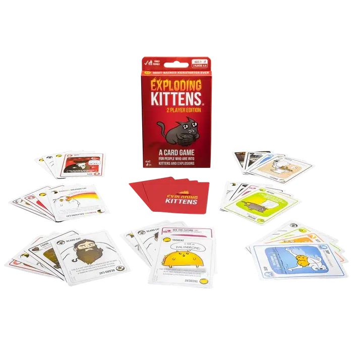 Exploding Kittens: 2-Player Version