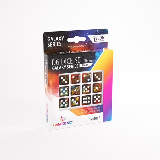 Galaxy Mars 6 DiceSet 16mm (12)