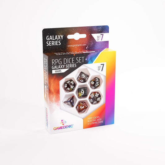 Galaxy Mars RPG DiceSet (7)