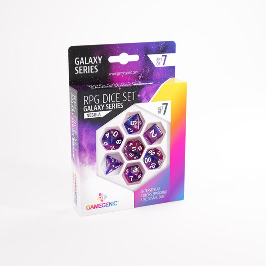 Galaxy Nebula RPG DiceSet (7)