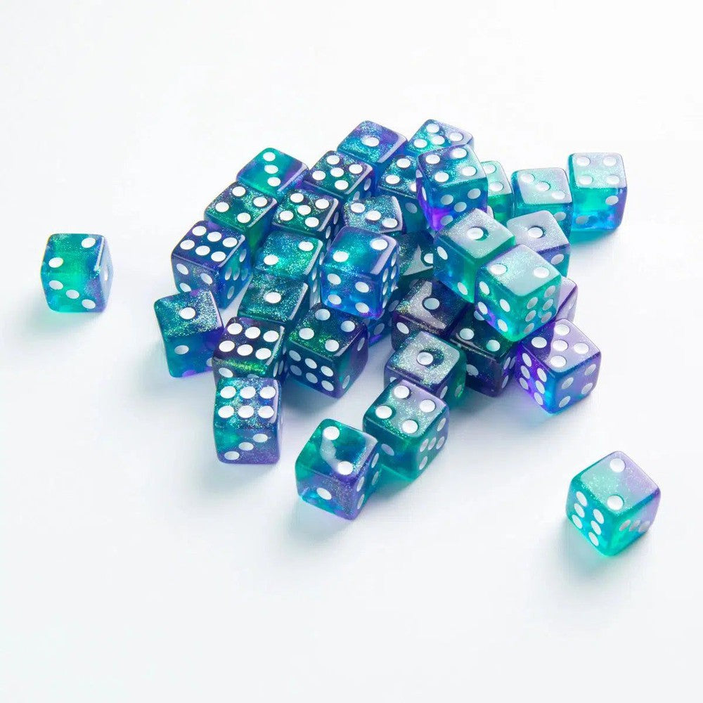 Galaxy Series Neptune D6 Dice Set 12 mm (36)