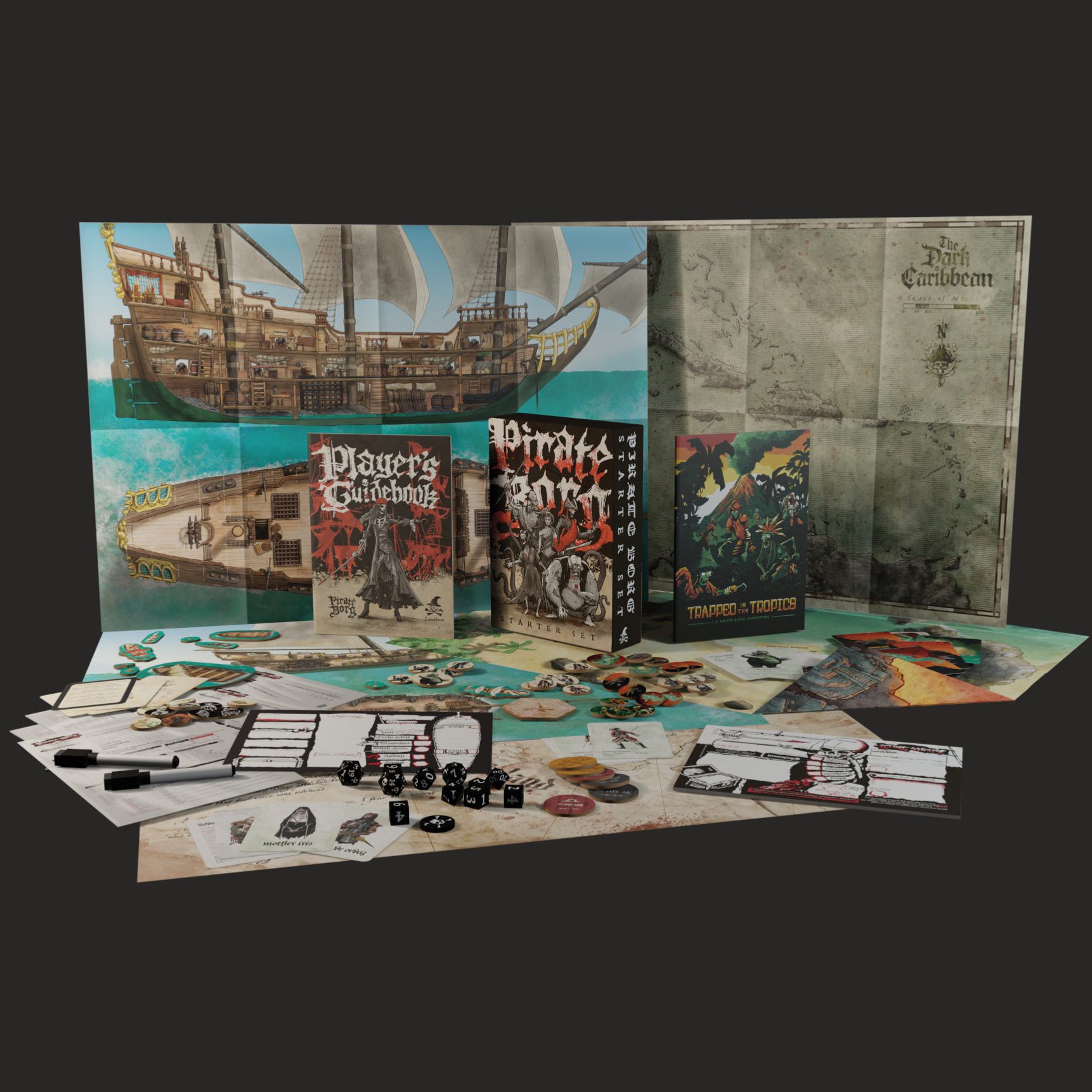 Pirate Borg RPG Starter Set