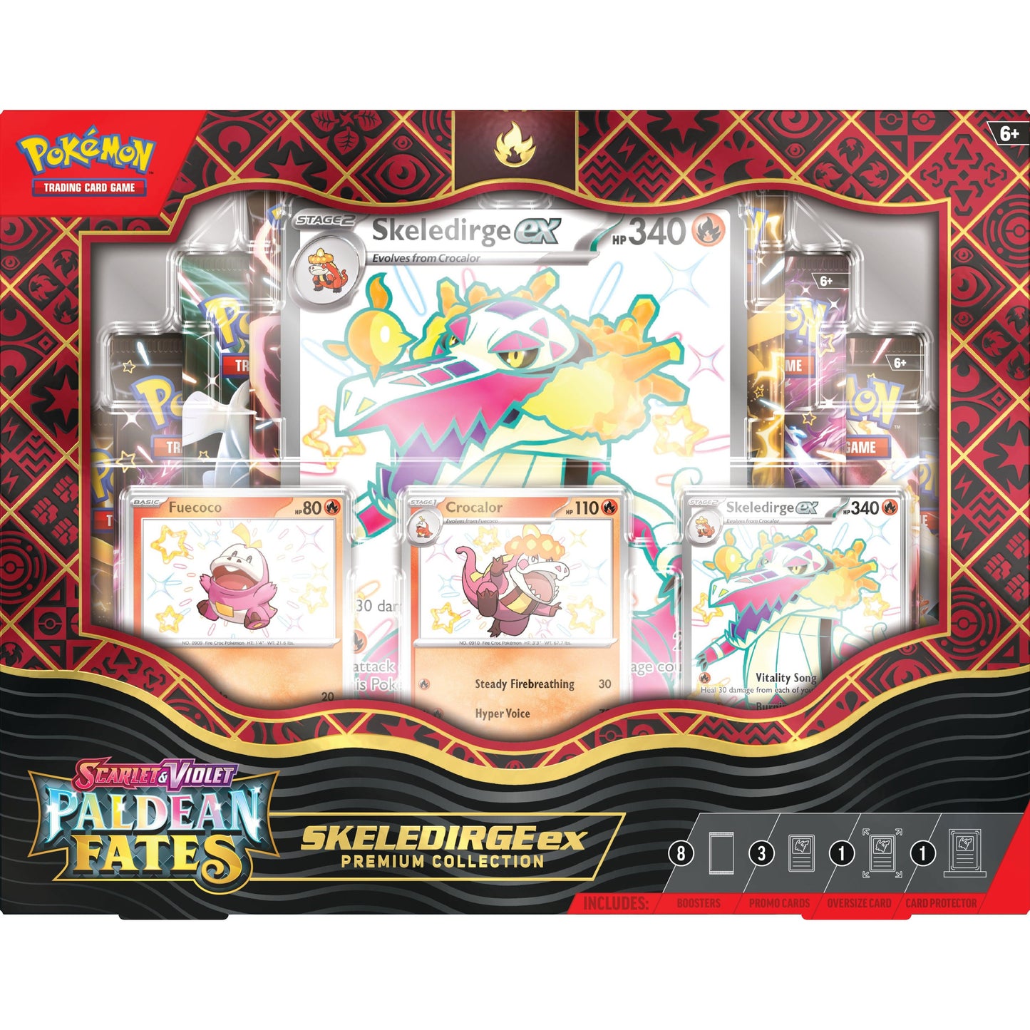 Pokemon Paldean Fates Premium Collection Skeledirge