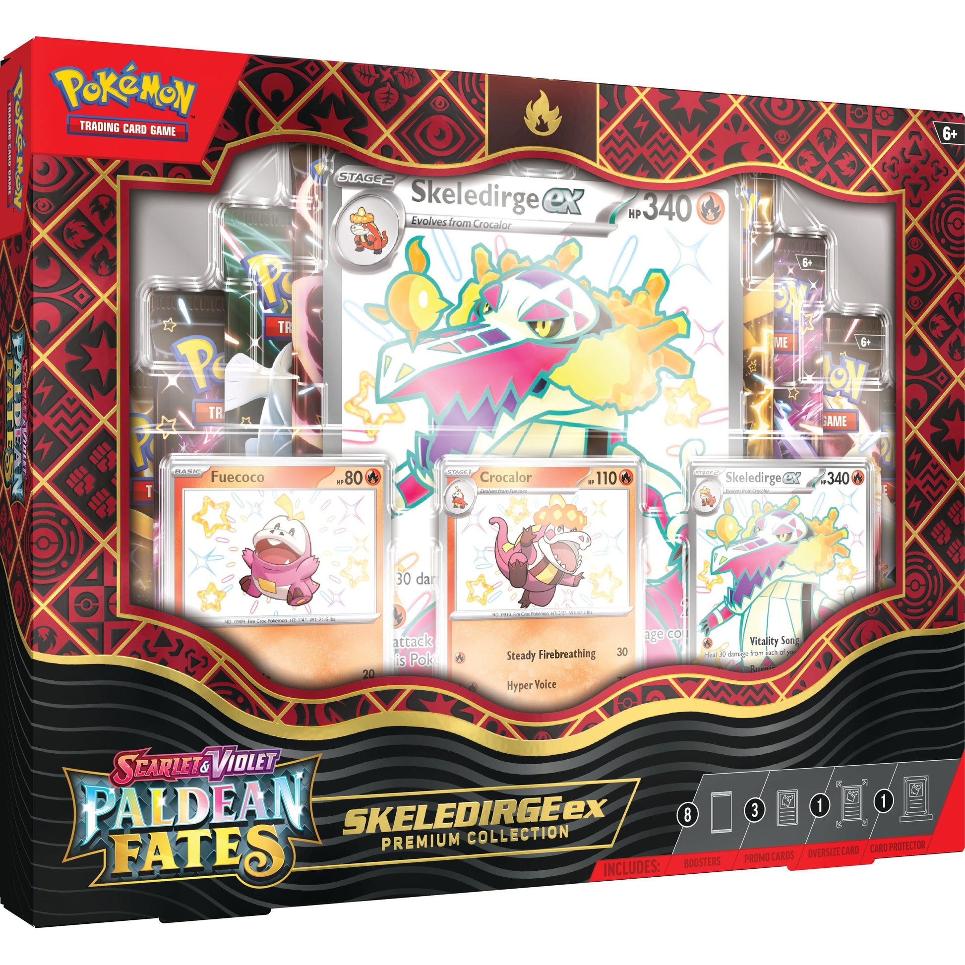 Pokemon Paldean Fates Premium Collection Skeledirge