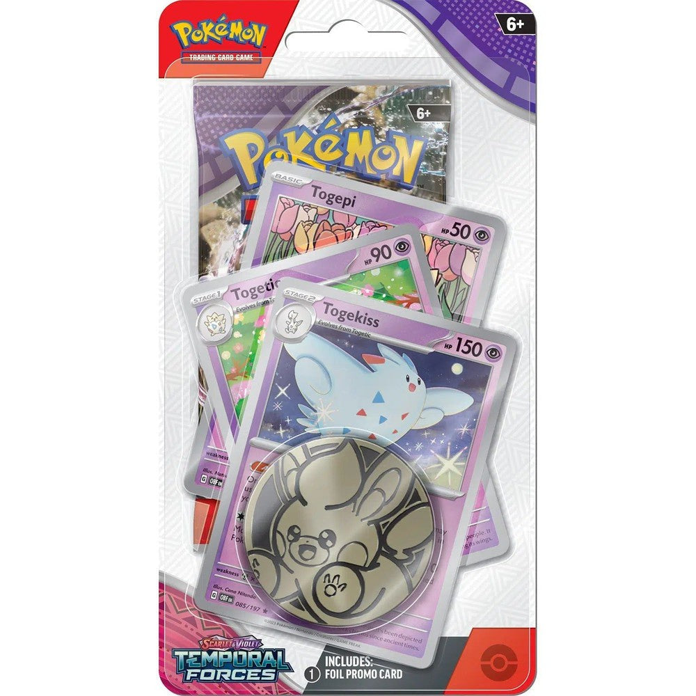 Pokemon Scarlet & Violet Temporal Forces Premium Checklane Blister Togekiss