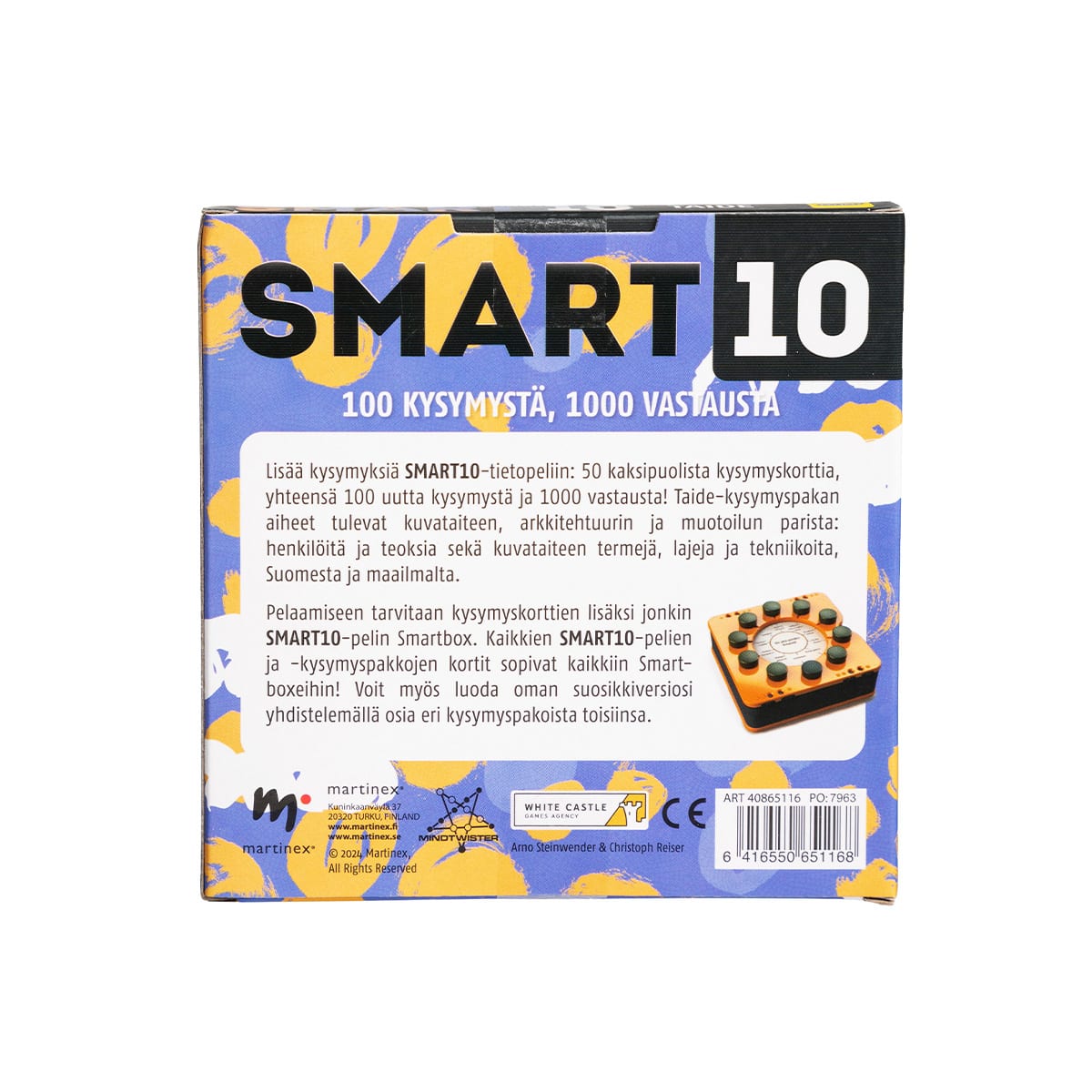 Smart10-kysymykset Taide