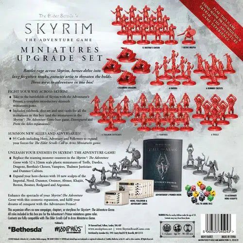 The Elder Scrolls: Skyrim - Adventure Board Game - Miniatures Upgrade