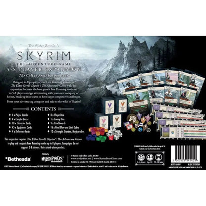 The Elder Scrolls V Skyrim - The Adventure Game: 5-8 Player Expansion