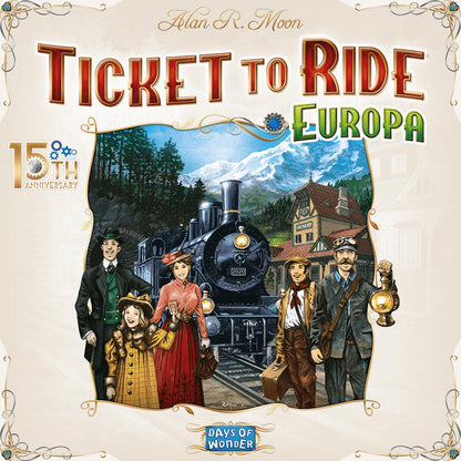 Ticket to Ride Europe 15th Anniversary (Suomi)