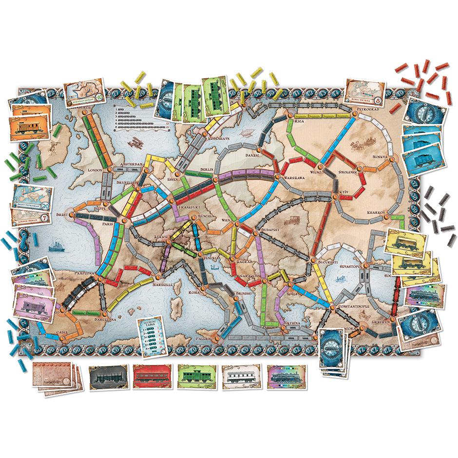 Ticket to Ride: Europe (Suomi)