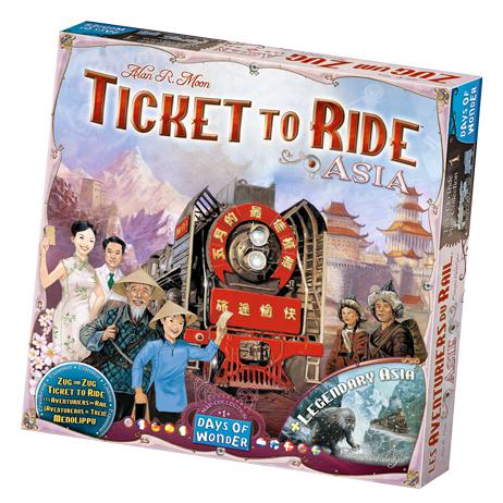 Ticket to Ride Map Collection: Volume 1 - Team Asia & Legendary Asia