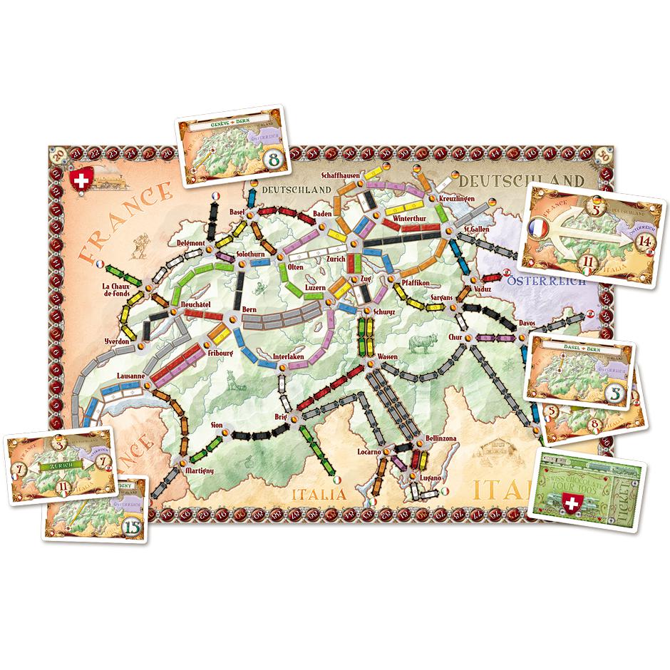 Ticket to Ride Map Collection: Volume 2 – India & Switzerland