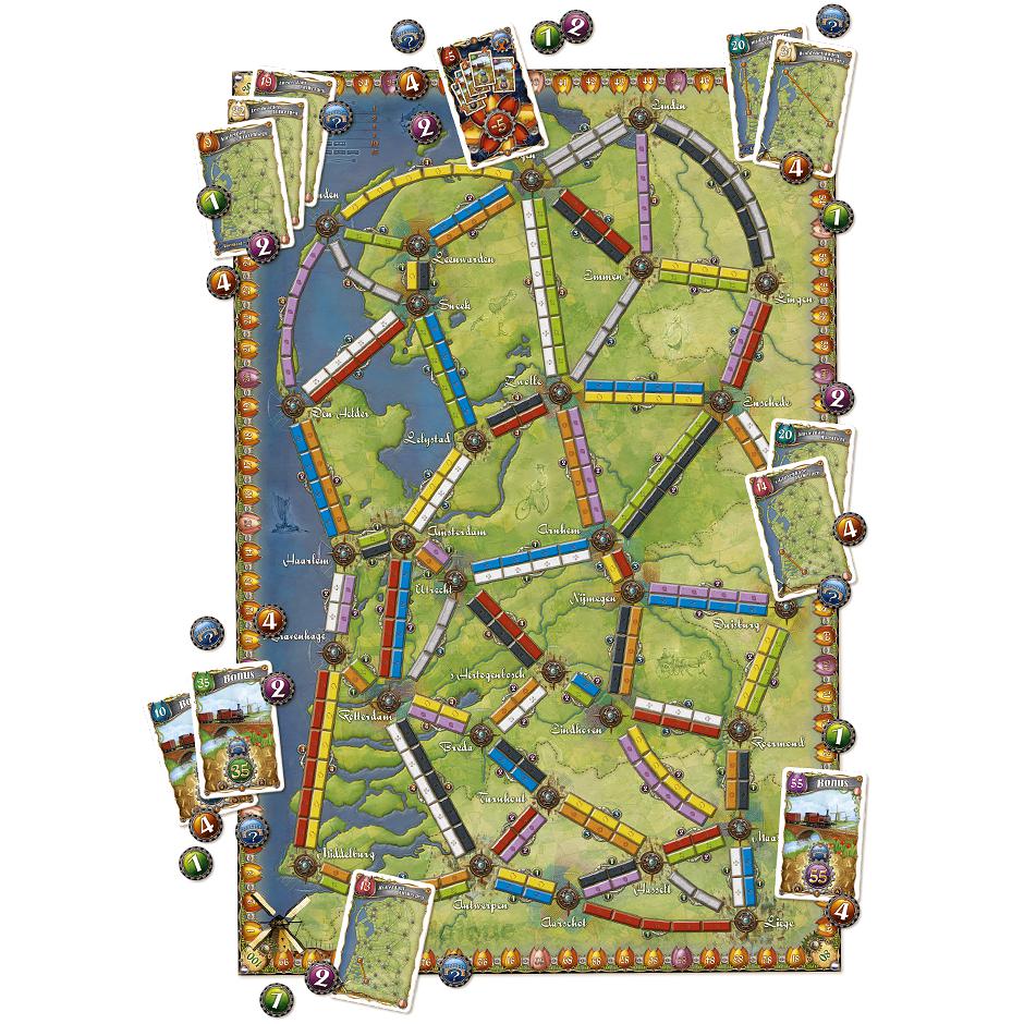 Ticket to Ride Map Collection: Volume 4 – Nederland