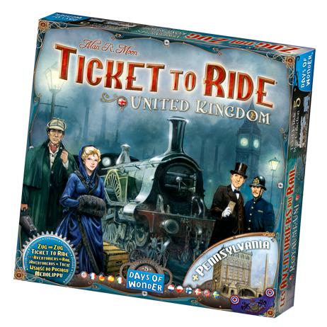 Ticket to Ride Map Collection: Volume 5 – United Kingdom & Pennsylvania