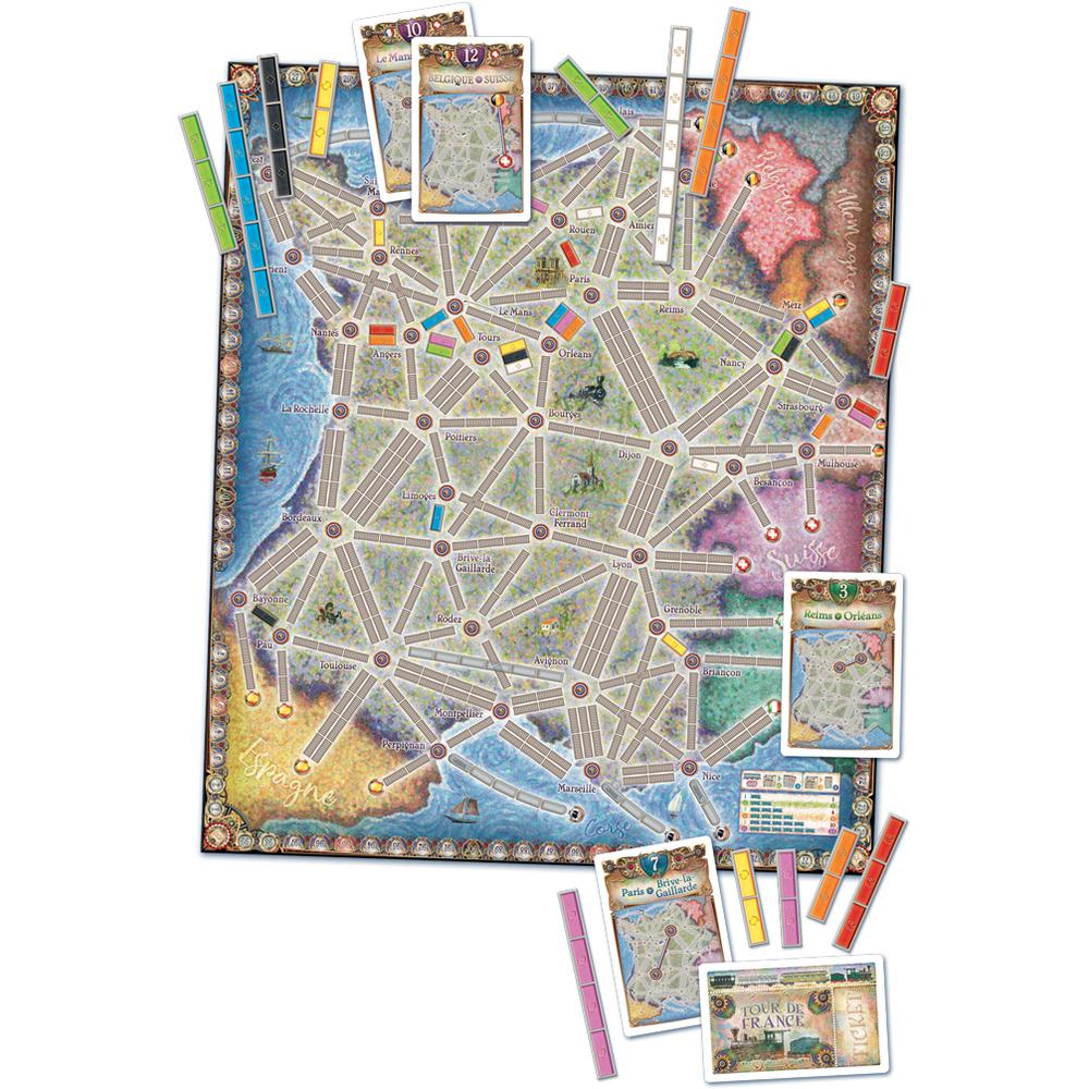 Ticket to Ride Map Collection: Volume 6 – France & Old West