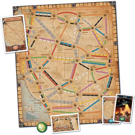 Ticket to Ride Map Collection: Volume 6 – France & Old West