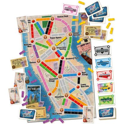 Ticket to Ride: New York (Suomi)