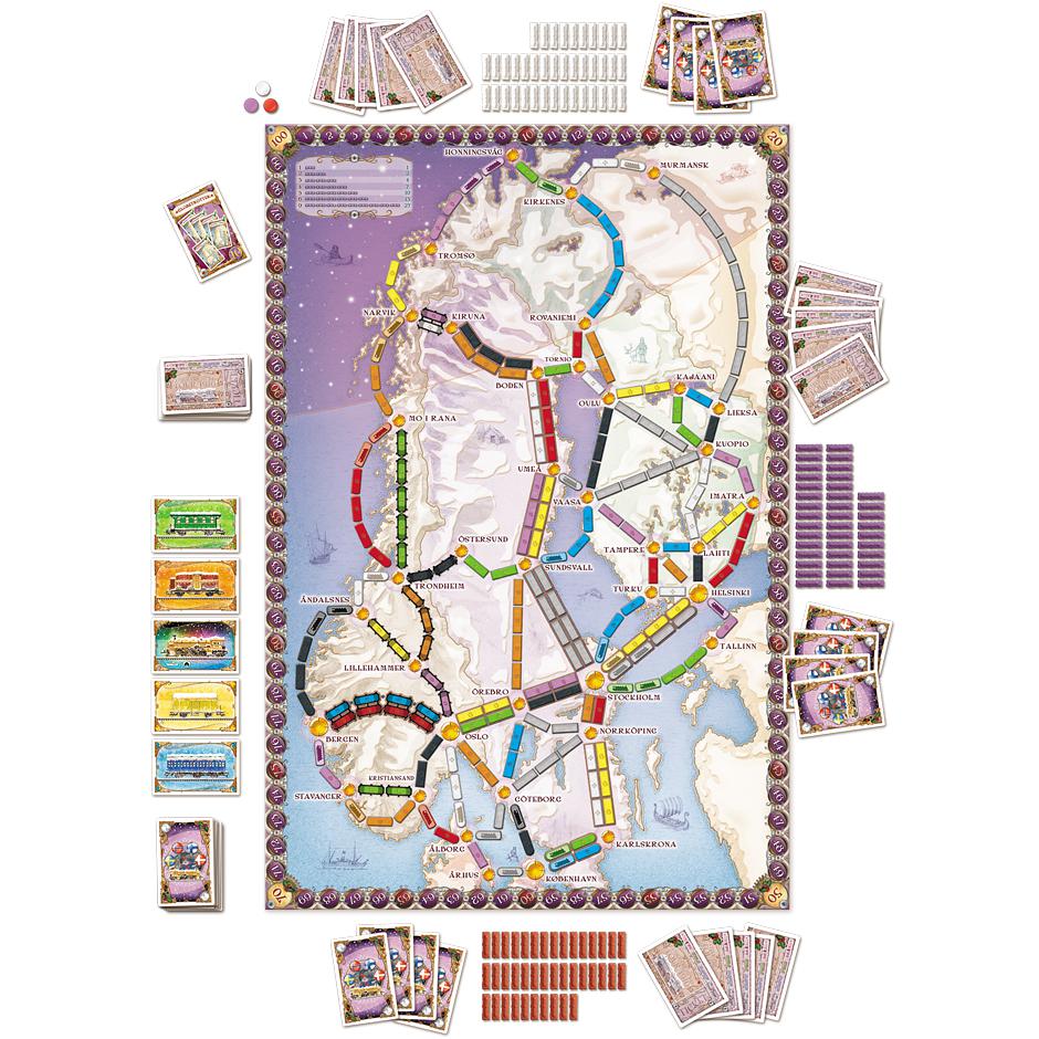 Ticket to Ride: Nordic Countries (Suomi)