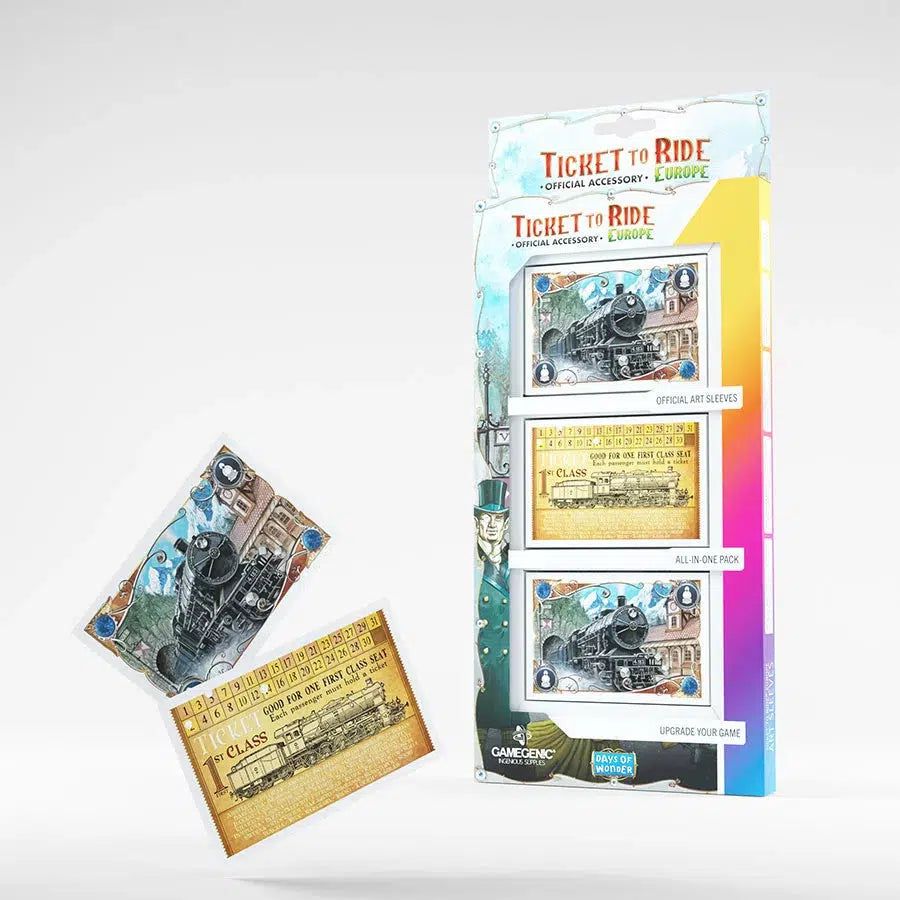 Ticket to Ride® Europe Art Sleeves